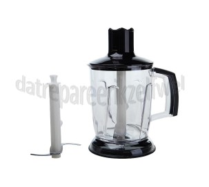 Foto van Braun Bereidingskom MQ40 Multifunctionele bereidingskom / ijscrusher, Zwart Multiquick 5 - 9 staafmixer 