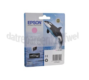 Foto van Epson Inktcartridge T7606 Light Magenta Vivid SureColor SC-PC600 