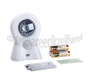 Foto van GP Ledlamp GP Nomad LED lamp met bewegingsmelder Inclusief 3x AA batterijen 