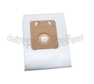 Foto van Easyfiks Stofzuigerzak Micro Fleece 5 stuks Nw Stijl Family, Business 14,0/9,0 ltr 