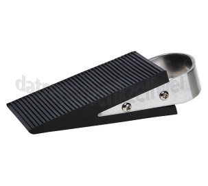 Foto van Deltafix Deurstop Deurstopper Wig 13x3cm Rubber Zware kwaliteit tegen verschuiven 