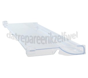 Foto van Whirlpool Frontpaneel Van lade, transparant WBA4398 