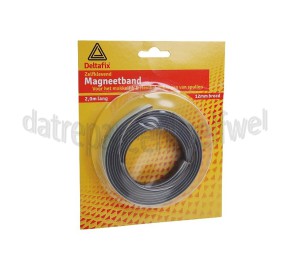 Foto van Deltafix Tape Magneetband 2m 12mm zelfklevend 