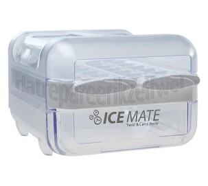 Foto van WPRO IJsmaker ICE MATE, uitneembare ice twister Koelkast, diepvries 