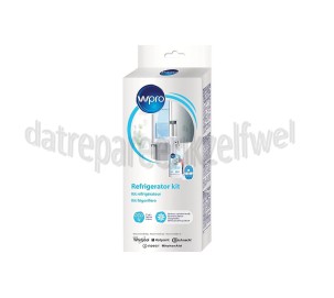 Foto van WPRO Reiniger Koeling set, Reiniger met Thermometer en Geurabsorber koelkast 