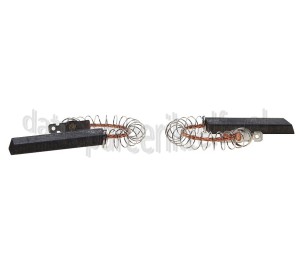 Foto van Bosch Koolborstel set, 43 x 13.5 x 5mm met veer/klem WAE1816, WM12E16, WAE2849 