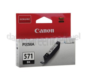 Foto van Canon Inktcartridge CLI 571 Black Pixma MG5750, Pixma MG5751, Pixma MG6850 