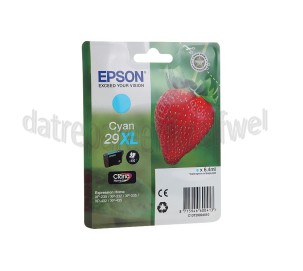 Foto van Epson Inktcartridge 29XL Cyan XP235, XP332, XP335 
