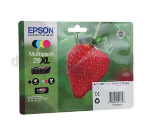 Foto van Epson Inktcartridge 29XL Multipack BK/C/M/Y XP235, XP332, XP335 