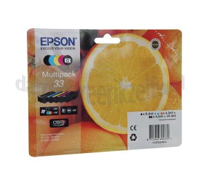 Foto van Epson Inktcartridge 33 Multipack BK/C/M/Y/PB XP530, XP630, XP635, XP830 