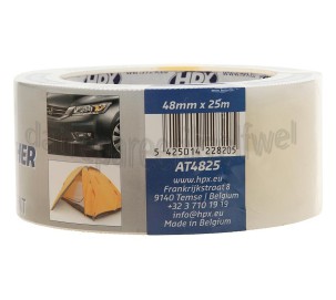 Foto van HPX Tape All Weather Tape Transparant Reparatie Afdichtingstape, 48mm x 25 meter 