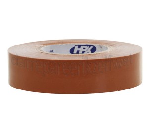 Foto van HPX Tape PVC Bruin Isolatietape, 19mm x 20 meter 