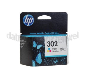 Foto van HP Hewlett-Packard Inktcartridge No. 302 Tri-color Deskjet 1110, 2130, 3630 