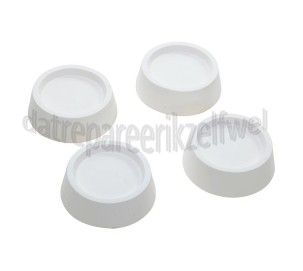 Foto van WPRO Trillingsdempers set van 4 stuks, wit 