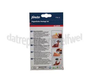 Foto van Alecto Montageset Voor alarmmelders Werkt op basis van magneten 