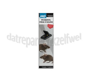 Foto van HG Verdelger HGX Muizenval Inhoud 2 stuks 