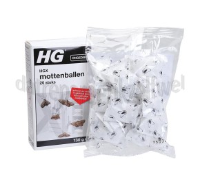 Foto van HG Verdelger HGX Mottenballen Beschermt langdurig en effectief 