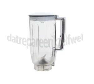 Foto van Bosch Blender Opzet wit/transparant 1,25L MUM 5 