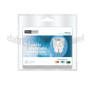 Foto van KlikAanKlikUit Schakelaar Stopcontactschakelaar ACC-2300 Draadloze bediening 