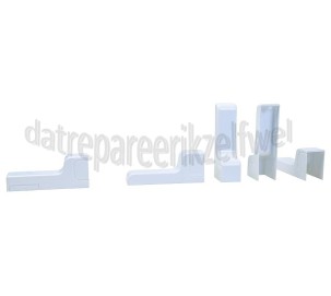 Foto van Bosch Bevestigingsset Geleiderset van deur, compleet KIV34V01IE, KI34SA30IE, KI34VV50 