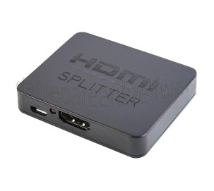 Foto van Cablexpert Splitter 2-poorts HDMI splitter 1 HDMI signaal naar 2 schermen 