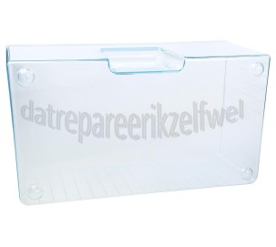 Foto van Bosch Groentelade Transparant KSG35V21NE02, KDV33X0403 