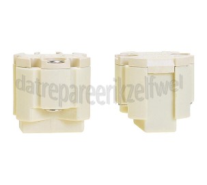 Foto van Lamphouder Halogeen wit, 2 stuks Type G9 