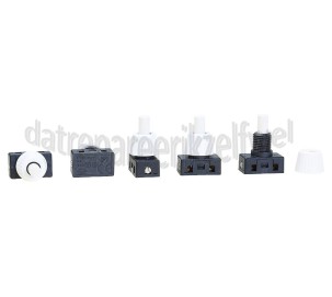 Foto van Schakelaar 2x0.75mm2 230W Inbouw drukschakelaar 