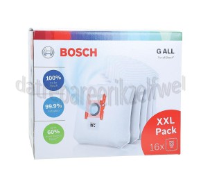 Foto van Bosch Stofzuigerzak Type G All XXL Pack Alle type G Series 