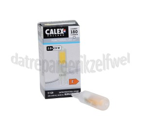 Foto van Calex Ledlamp LED G9 Volglas Mat 240V 2W 180lm 2200K 