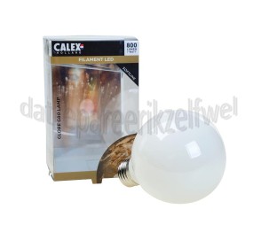 Foto van Calex Ledlamp LED Volglas Filament Globelamp Softline G80 E27 7W 800Lm 240V 2700K 