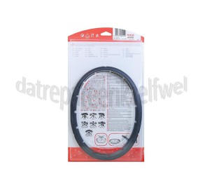 Foto van Tefal Afdichtingsrubber Ring rondom snelkookpan 220mm diameter Nutricook, Clipso Chrono 