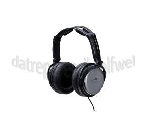 Foto van JVC Hoofdtelefoon Full Size Stereo Hoge Kwaliteit Zwart/Zilver met 3,5 meter snoer 