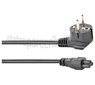 Foto van Easyfiks Netvoedingskabel Voedingskabel C5, 230V, 10 Amp 2,5 Meter, 3x0.75mm2 