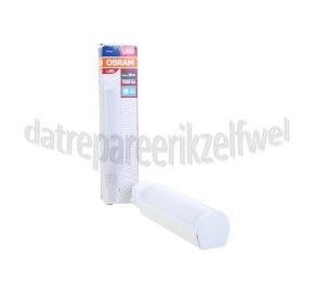 Foto van Osram Ledlamp Dulux D/E LED HF G24q-3 10W 4000K 1000 lumen 