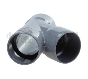 Foto van Dps T-stuk PVC 32mm 45 gr. 3x lijm 