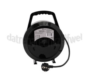 Foto van Q-Link Snoerhaspel 3x1,0mm2 HO5VV-F 2200W 10M Haspel met thermische beveiliging 