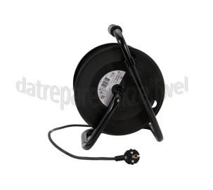 Foto van Q-Link Snoerhaspel haspel 25 meter Thermische beveiliging 3 x 1.0mm2 