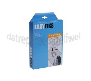 Foto van Easyfiks Stofzuigerzak S Type D,E,F,G,H VS 52-58-Optima-Micro Fle 