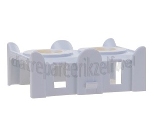 Foto van Bauknecht Kap Opzetkap + rubber ringen ADP6940, GSIP6527,ADG9927 