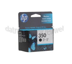Foto van HP Hewlett-Packard Inktcartridge No. 350 Black Photosmart C4280, C4380 