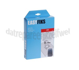 Foto van Easyfiks Stofzuigerzak Gr.28 Easyfiks Micro Fleece AEG 4000-5000 serie-Rosso 