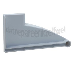 Foto van Liebherr Bevestigingsplaatje Hoeksteun van glasplaat KPES4260 rechts 
