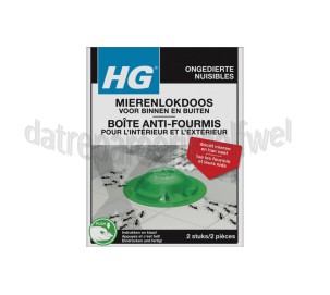 Foto van HG Verdelger HGX Mierenlokdoosjes Voor binnen en buiten 