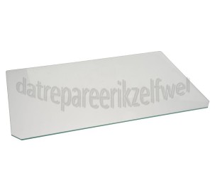 Foto van Ariston-Blue Air Glasplaat 463x291 boven groentelade CA55, FFA52P 