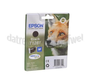 Foto van Epson Inktcartridge T1281 Black Stylus S22, SX125, SX420W 