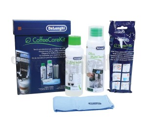 Foto van DeLonghi Reinigingsset Ontkalker, waterfilter en reiniger Espresso apparaten 