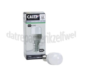 Foto van Calex Ledlamp LED Buislamp 240V 0,3 Watt 12 Lumen 2700K E14 T20 