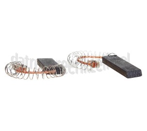 Foto van Koolborstel Set, 12 x 5 met veer/klem WAE27160, WAE281M1 