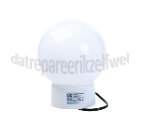 Foto van VB Schroefkogel 60W Glazen bol Voor schroefrand recht 
